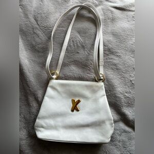 Paloma Picasso White Shoulder Purse